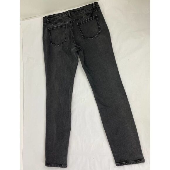 NWOT Buffalo David Bitton Francesca Mid-Rise Skinny Jeans Black - Size 8/29 - Picture 3 of 11
